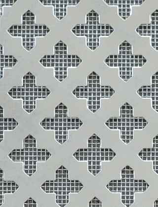 Small Cross stainless 2 X 1m with stainless backing mesh