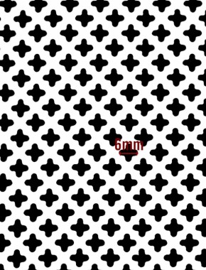 Fancy club pewter 1X.665m with no backing mesh 2