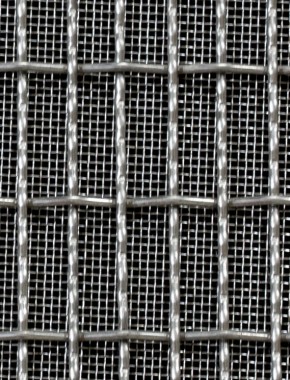 Crimped mesh 1X.665 25 X 8 SS3042 SQUARESTAINLESS STEELmesh