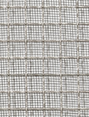 Crimped mesh 1X1 10X10 SS3041.2 SQUAREBLACKmesh 0