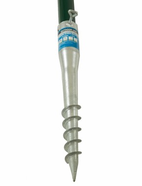 SCREW IN POST HOLDER Galv 2