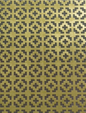 Iden brass 2 X 1m with stainless backing mesh cut to size 1