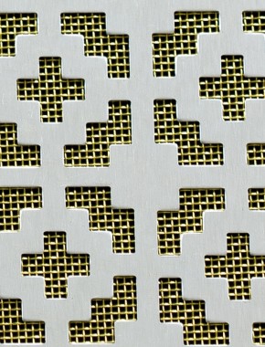 Iden Silver anodised 2 X 1m with brass backing mesh