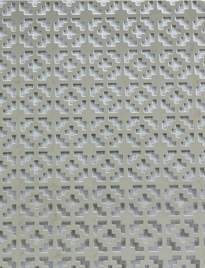 Iden stainless 2 X 1m with black backing mesh 1