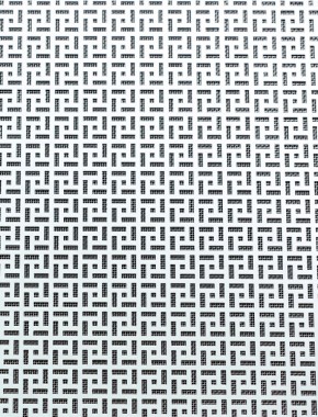Maidstone Silver anodised 2 X 1m with stainless backing mesh 1