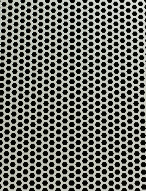 Honeycomb Silver anodised 1X.665m with no backing mesh 1