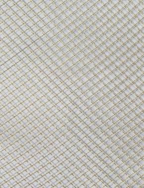 Crimped mesh 1X.665 10X10 BRASS1.2 DIAMONDBLACKmesh 1