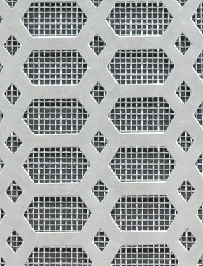 Slot & Diamond stainless 2 X 1m with stainless backing mesh cut to size 0