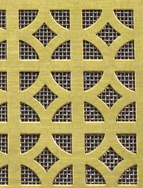 Ockley brass 1X.665m with stainless backing mesh
