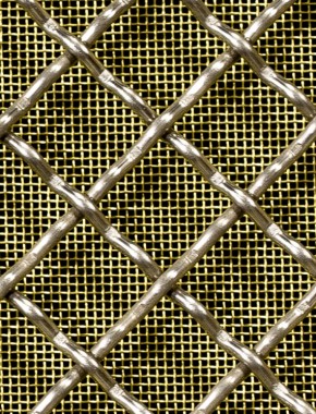 Crimped mesh 2 X 1 18 X 18 SS3163 DIAMONDBRASSmesh