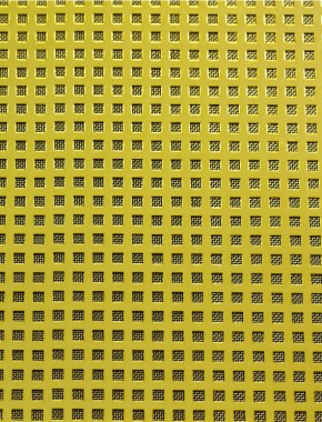 Chartham Gold anodised 2 X 1m with brass backing mesh cut to size 1