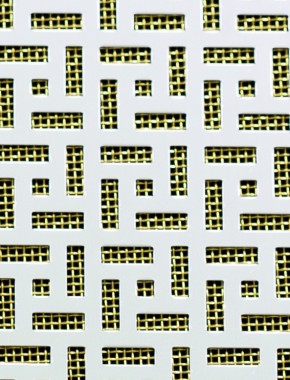 Maidstone Silver anodised 2 X 1m with brass backing mesh 0