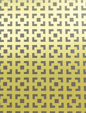 Dymchurch brass 2 X 1m with stainless backing mesh 1