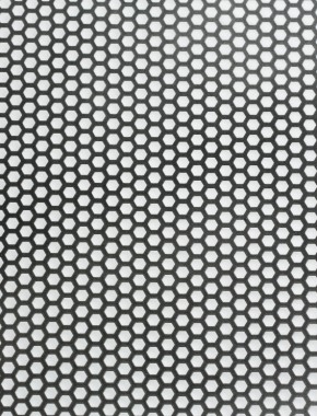 Honeycomb pewter 2 X 1m with no backing mesh 1