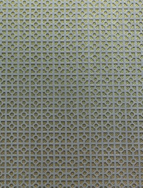 Moroccan pewter 2 X 1m with brass backing mesh cut to size 1