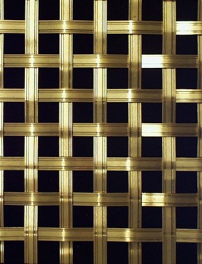 Hand Made Decorative 10mm ap6mm reededsquarebrassnobacking 0