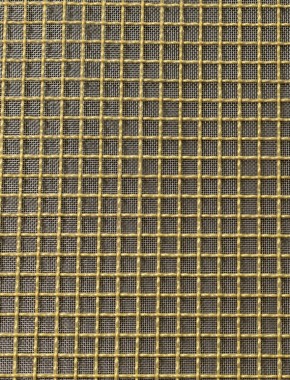 Crimped mesh 2 X 1 12.5 X 12.5 BRASS2.5 SQUARESTAINLESS STEELmesh 1