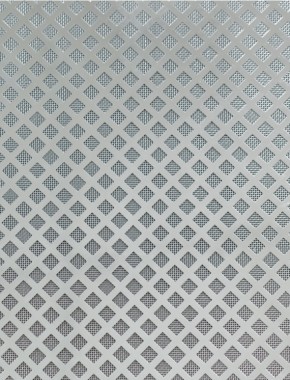 Lattice stainless 2 X 1m with stainless backing mesh cut to size 1
