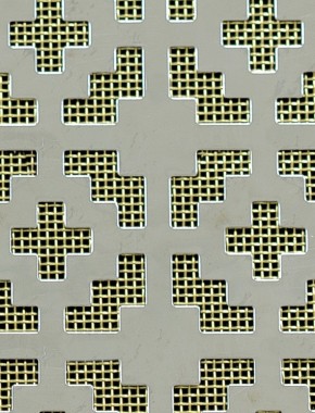 Iden stainless 2 X 1m with brass backing mesh