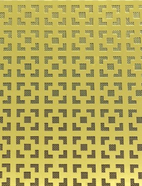 Dymchurch brass 1X.665m with brass backing mesh cut to size 1