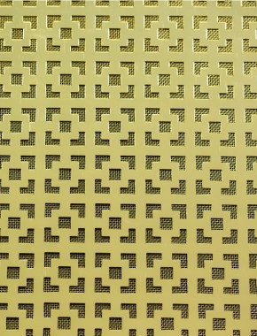 Dymchurch Gold anodised 1X.665m with brass backing mesh 1