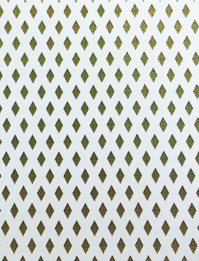 Small Diamond Silver anodised 1X1m with brass backing mesh cut to size 1