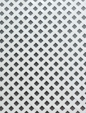 Rye Silver anodised 1X.665m with stainless backing mesh cut to size 1