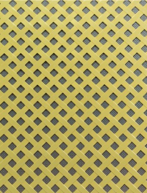 Rye Gold anodised 1X1m with stainless backing mesh 1