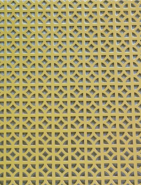 Ockley Gold anodised 2 X 1m with black backing mesh 1