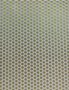 Honeycomb stainless 1X.665m with brass backing mesh 1