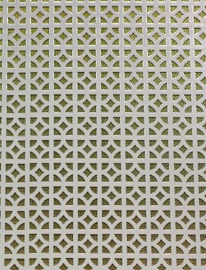Ockley Silver anodised 2 X 1m with brass backing mesh 1