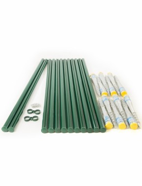 WELD MESH POST KIT 72(in); SCREW FIX 12 POSTS 0