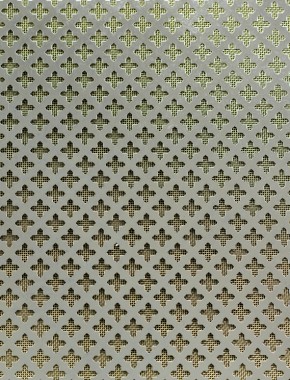 Small Cross stainless 1X1m with brass backing mesh cut to size 1