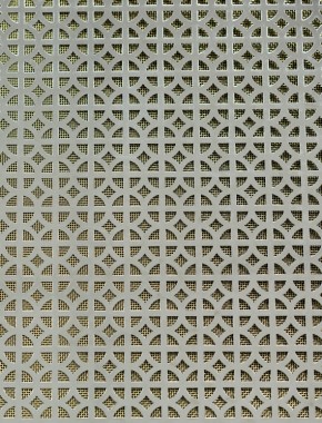 Ockley stainless 2 X 1m with brass backing mesh 1