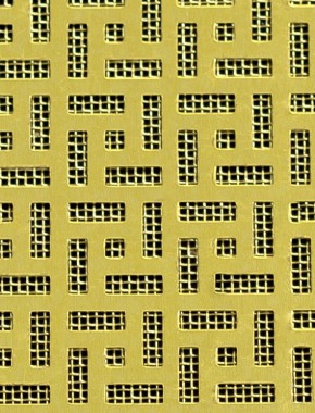 Maidstone brass 1X.665m with brass backing mesh 0