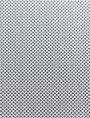 Fancy club Silver anodised 2 X 1m with stainless backing mesh 1