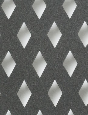 Small Diamond pewter 1X1m with no backing mesh 0