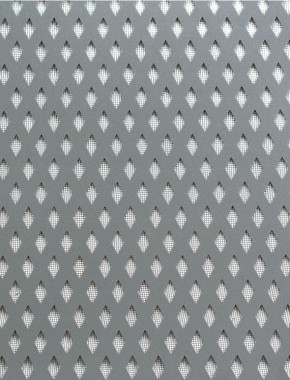Small Diamond pewter 1X1m with black backing mesh cut to size 1