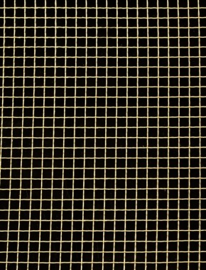 Crimped mesh 1X1 10X10 BRASS1.2 SQUARENOmesh 1