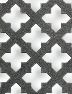 Fancy Cross pewter 1X.665m with no backing mesh