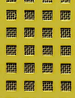 Chartham Gold anodised 2 X 1m with brass backing mesh cut to size 0