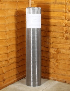 stainless steel 304 weld mesh 1/4 x 1/4 23G 4ft x 30m 1