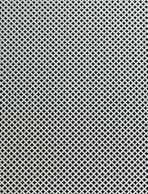 Fancy club Silver anodised 1X.665m with no backing mesh 1