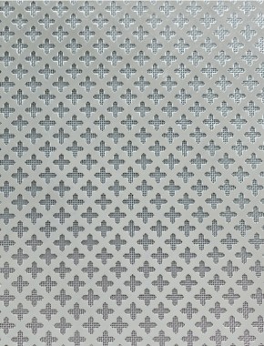 Small Cross stainless 2 X 1m with stainless backing mesh 1