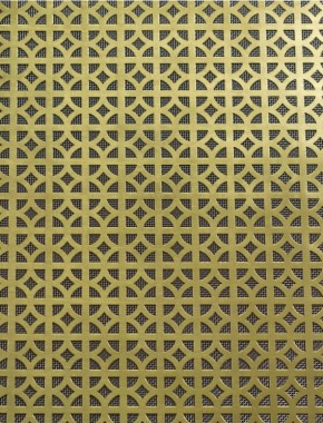 Ockley brass 1X1m with stainless backing mesh 1