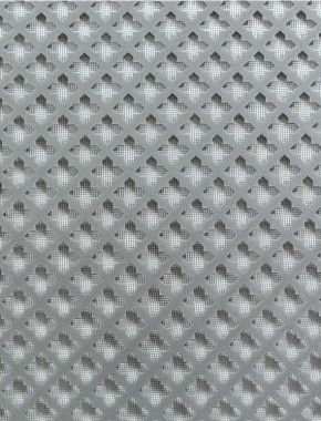 Fancy Cross pewter 1X.665m with black backing mesh 1
