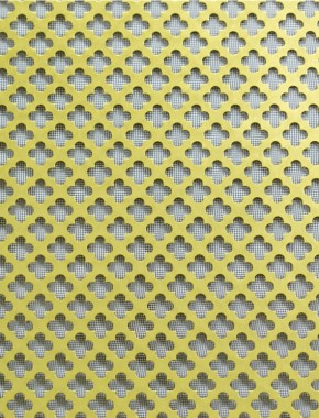 Large Club Gold anodised 2 X 1m with black backing mesh 1