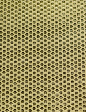 Honeycomb Gold anodised 2 X 1m with brass backing mesh cut to size 1