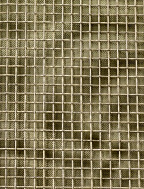 Crimped mesh 2 X 1 12.5 X 12.5 SS3162.5 SQUAREBRASSmesh 1