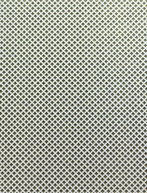 Fancy club Silver anodised 2 X 1m with brass backing mesh 1